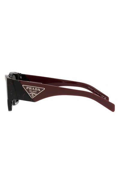 Prada 54mm Square Sunglasses In Dark Grey