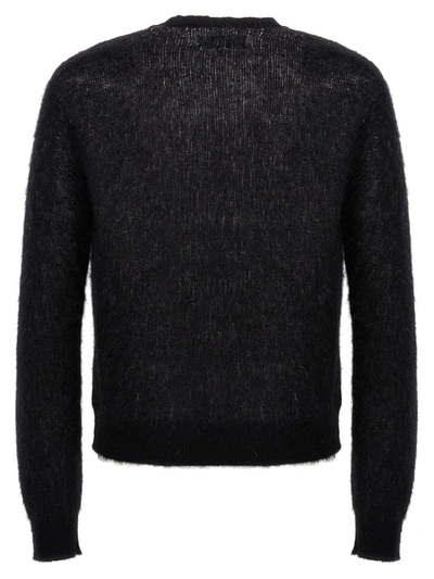 Shop Amiri ' Premier' Sweater In White/black