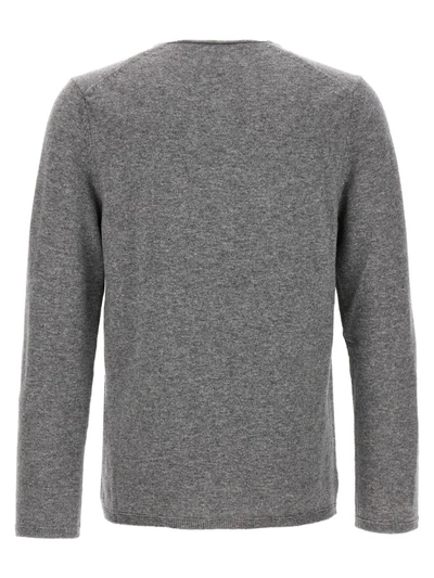 Shop Comme Des Garçons Comme Des Garcons Shirt X Lacoste Sweater In Gray