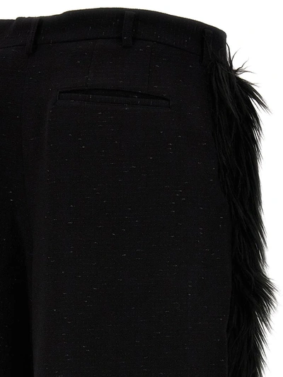 Shop Comme Des Garçons Homme Deux Comme Des Garçons Homme Plus Eco Fur Bermuda Shorts In Black