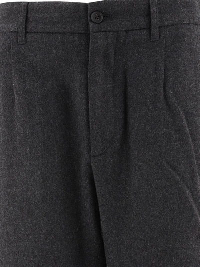 Shop Engineered Garments "andover" Trousers In Grey