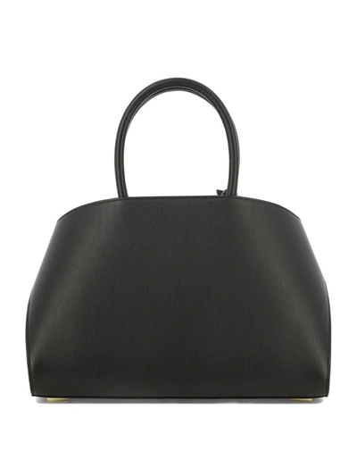 Shop Ferragamo "hug" Handbag (s) In Black
