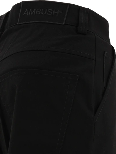 Shop Ambush "zip Up" Trousers In Black