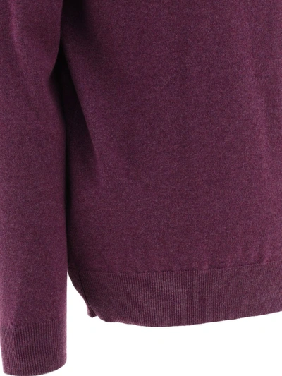 Shop Brunello Cucinelli Cashmere Sweater In Purple