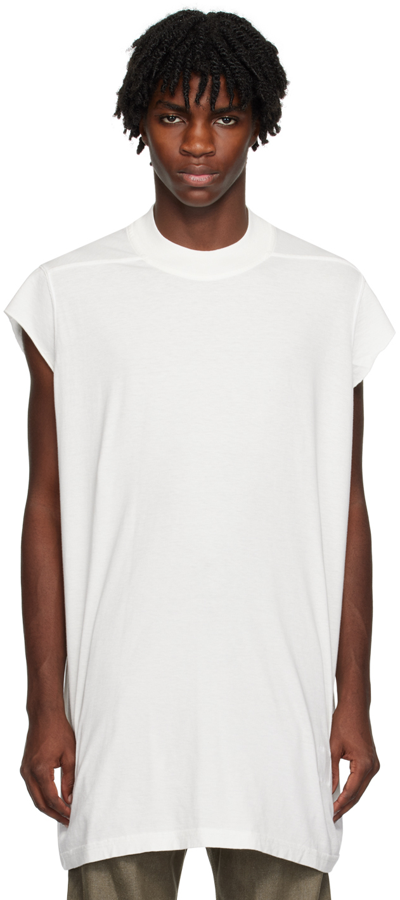Shop Rick Owens Drkshdw White Jumbo T-shirt In 11 Milk