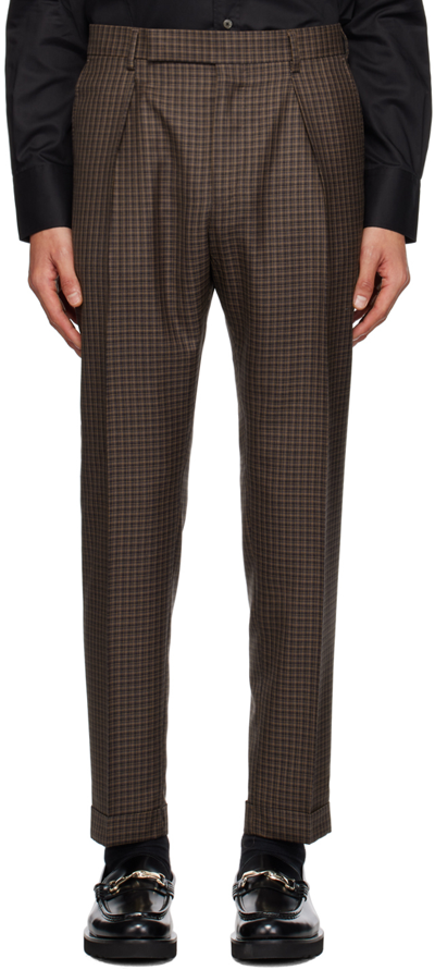 Shop Paul Smith Brown Gents Trousers In 69 Browns