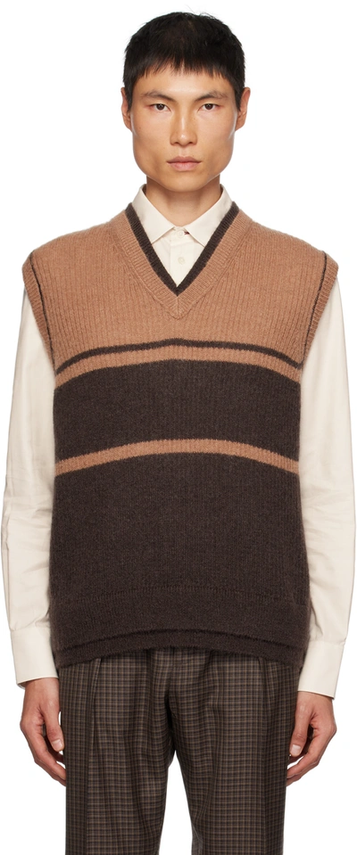 Shop Paul Smith Brown Commission Edition Vest In 64 Browns