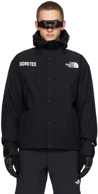 Shop The North Face Black Gtx Mountain Jacket In Jk3 Tnf Black