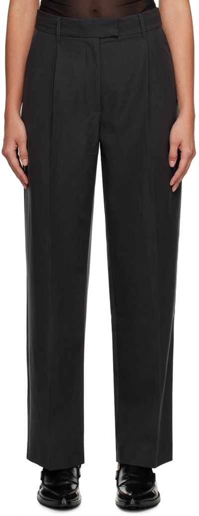 Shop Camilla And Marc Gray Danica Trousers In D00 Steel