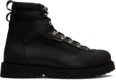 Shop Ekn Black Pine Boots In Carbon Vegan