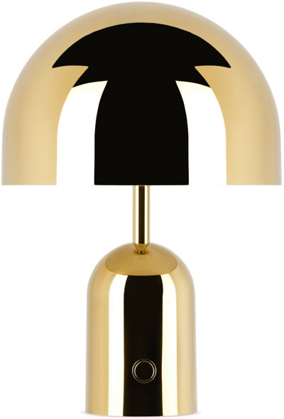 Shop Tom Dixon Gold Bell Portable Table Lamp