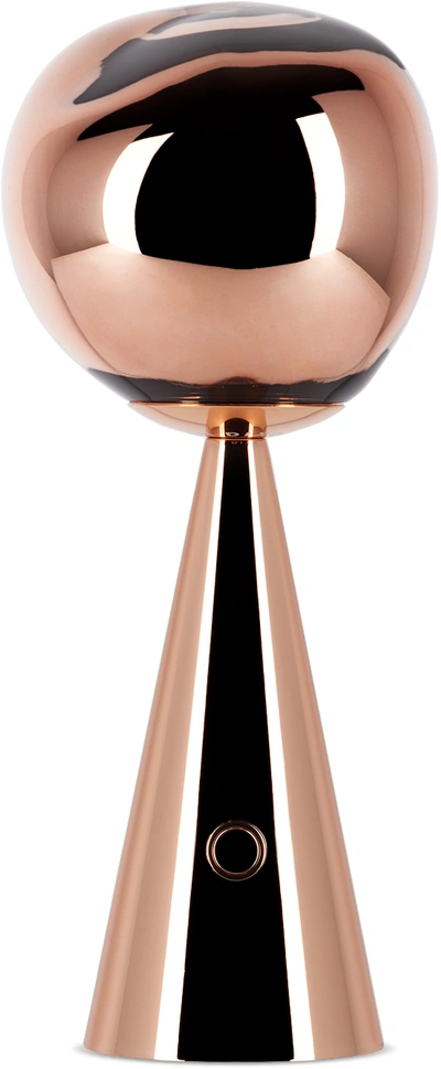 Shop Tom Dixon Copper Melt Portable Table Lamp