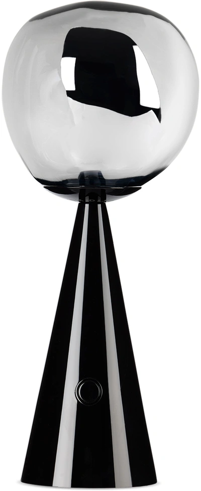 Shop Tom Dixon Black Melt Portable Table Lamp