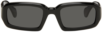 Shop Port Tanger Black Mektoub Sunglasses In Black/black