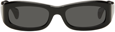 Shop Port Tanger Black Saudade Sunglasses In Black/black