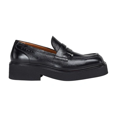 Shop Marni Loafers In Black