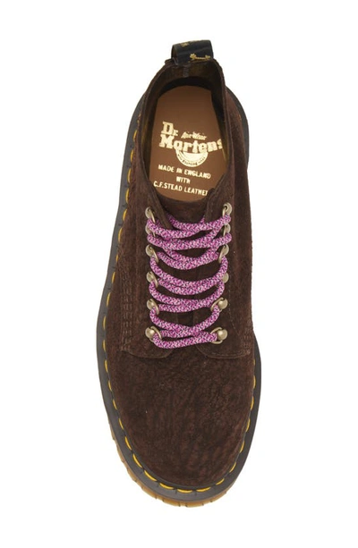 Shop Dr. Martens' Dr. Martens 101 Lace-up Boot In Dark Brown