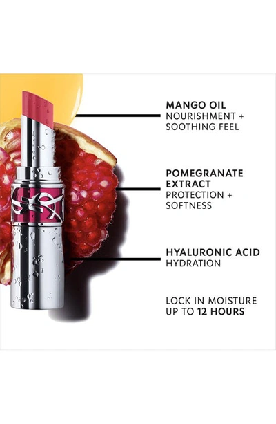 Saint Laurent Candy Glaze Lip Gloss Stick In 13 Flashing Rose
