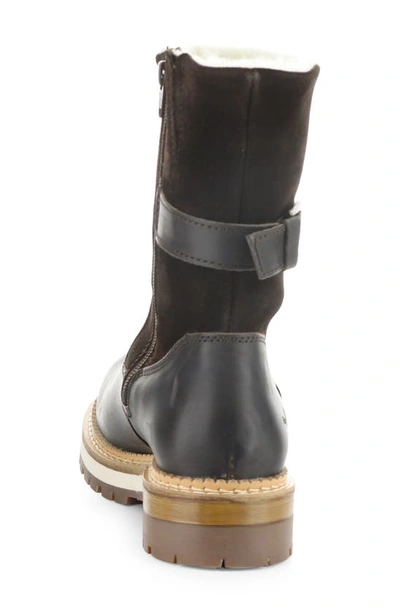 Shop Bos. & Co. Annex Waterproof Boot In Dk Brown/ Coffee Saddle/ Suede