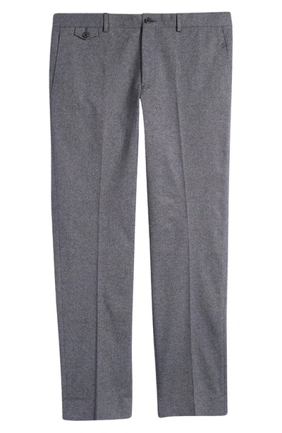 Shop Billy Reid Stretch Cotton Dress Pants In Blue Grey