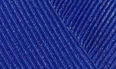 Shop Saylor Margie Metallic Ruffle Long Sleeve Minidress In Prussian Blue