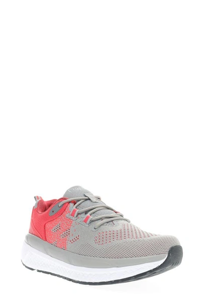 Shop Propét Ultra Sneaker In Grey/ Salmon