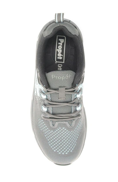 Propét Ultra Sneaker In Grey/ Mint