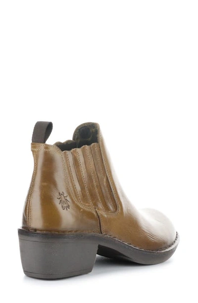 Shop Fly London Moof Bootie In Camel