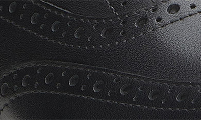 Shop Vince Camuto Lazzarp Leather Oxford Shoe In Black/ Black