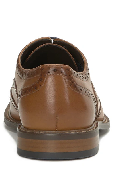 Vince Camuto Lazzarp Wingtip Oxford Shoe In Cognac In Cognac/ Brown