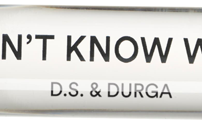 D.s. & Durga I Don't Know What Fragrance Enhancer