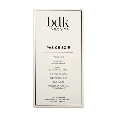 Bdk Parfums Pas Ce Soir Eau De Parfum In Default Title