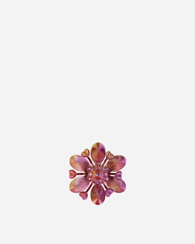 Shop Roussey Florarea Ring In Pink