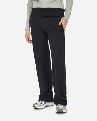 Shop Mainline:rus/fr.ca/de Rib Waistband Sweatpants In Black