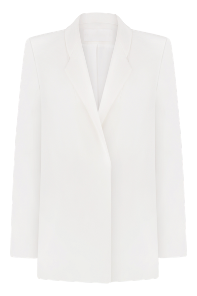 Shop Total White Jacket In White