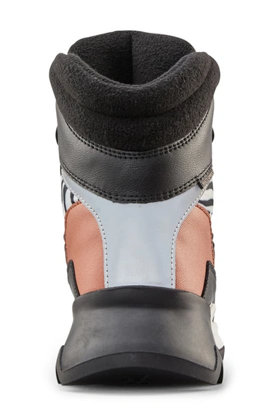 Cougar Steeze Waterproof High Top Sneaker In Zebra