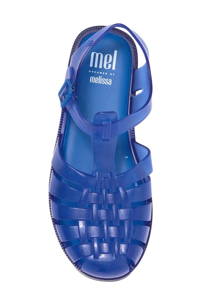 Shop Mini Melissa Possession Fisherman Sandal In Blue