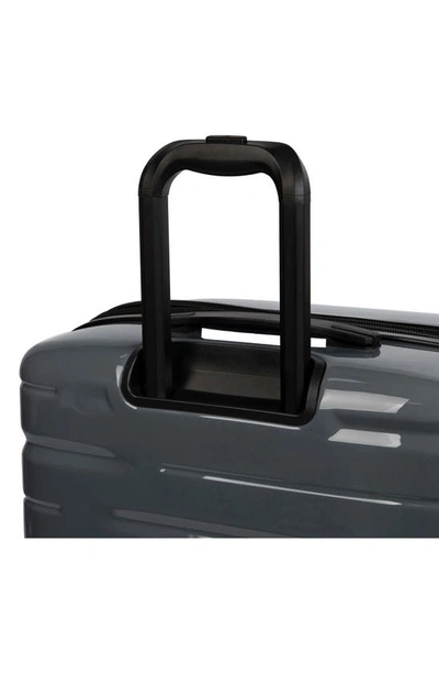 Shop It Luggage Interfuse 27-inch Hardside Spinner Luggage In Pewter Black