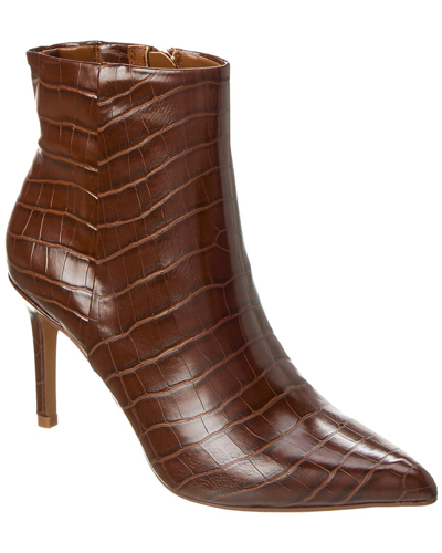 Shop Steven By Steve Madden Lasting Leather Bootie In Brown