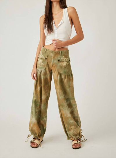 Tye Dye Cargo Pants, Free People