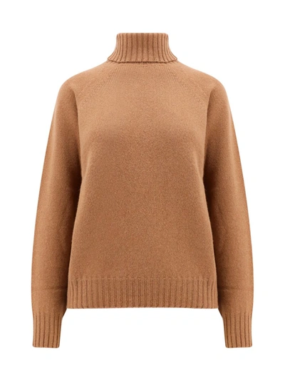 Shop Drumohr Sweater In Brown