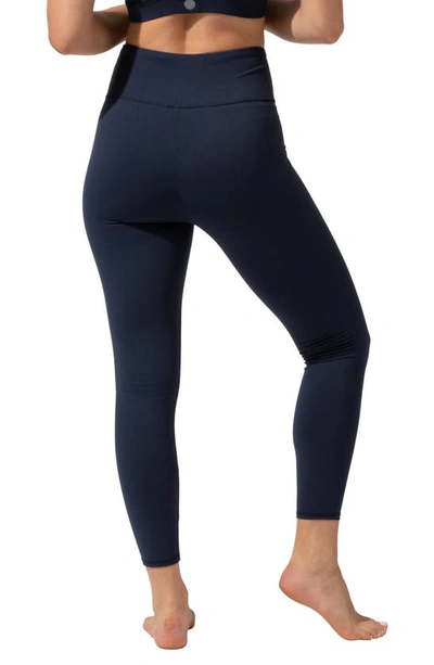 Threads 4 Thought Claire High Waist 7/8 Leggings In Raw Denim