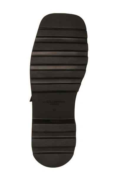 Shop Dolce & Gabbana City Trek Monk Strap Shoe In Black