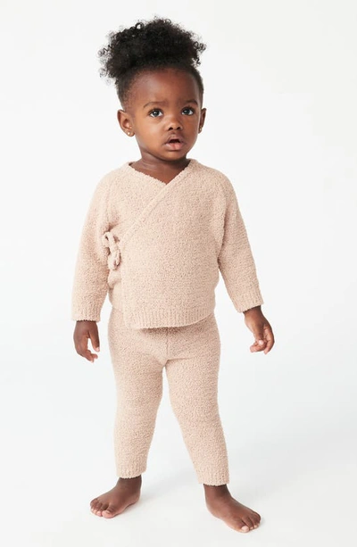 Shop 7 A.m. Enfant Fuzzy Recycled Polyester Leggings In Pecan