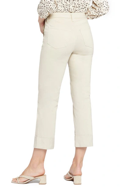 Shop Nydj Relaxed Ankle Straight Leg Utility Pants In Feather