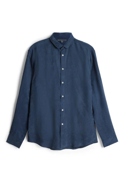 Shop John Varvatos Slim Fit Button-up Shirt In Indigo