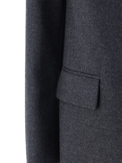 P.a.r.o.s.h P. A.r. O.s. H. Virgin Wool Blazer In Gray