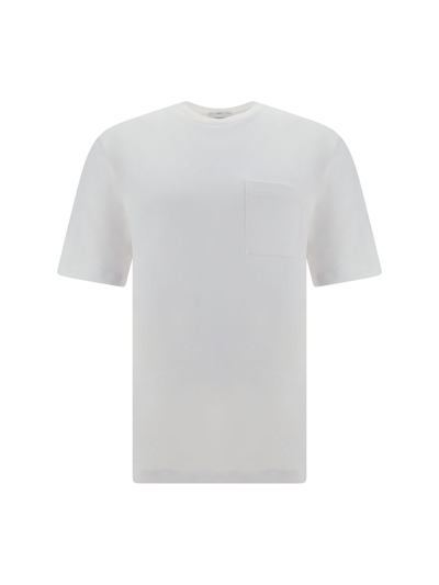Shop Ferragamo T-shirt In White/red