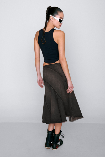 Shop Fw23 Hina Skirt In Ochre