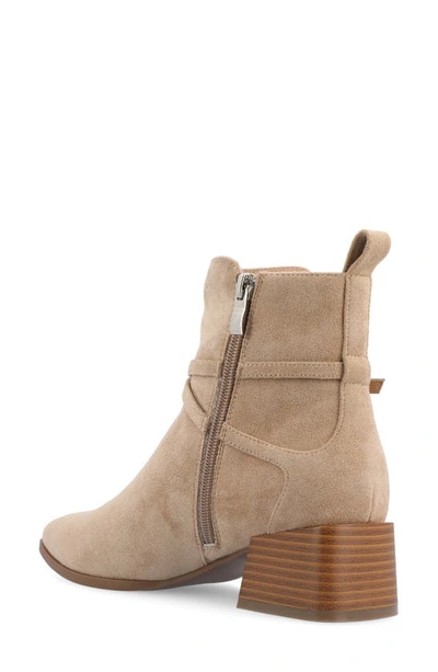 Journee Collection Estelle Bootie In Beige